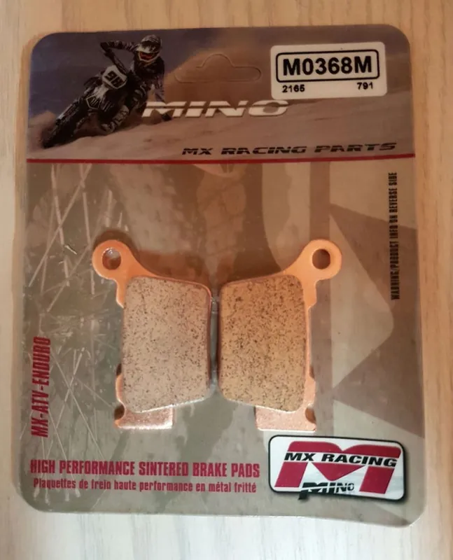 Schneller Versand Mino Bremsbeläge hinten KTM SX, SXF 125, 250, 350, 450, 525, 505 2003- / EXC 2004-