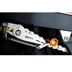 Sichere Zahlung Motorrad Kettenspanner Slack Tool Orange / Blau