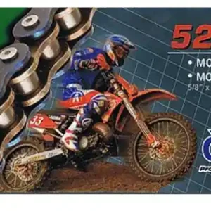 CZ 520 ORM O-Ring MX/Enduro Kette 118 Glieder Geprüft