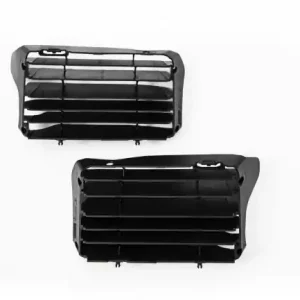 Geprüft Polisport Kühlerschützer Schwarz Honda CRF 450R 2021-