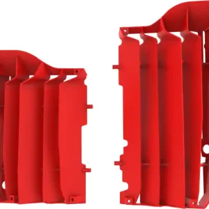 Gratis Versand Polisport Kühlerschützer Rot Honda CRF 250R 2018-2021