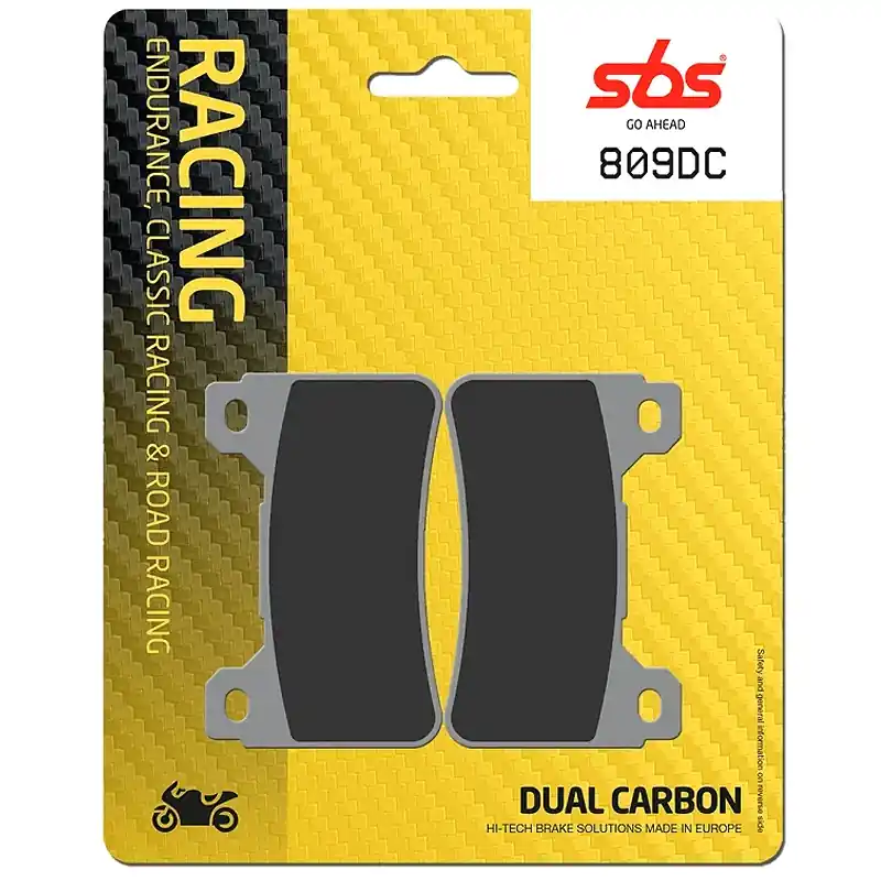 Kostenfreie Lieferung Pastillas de freno SBS P809-DC DUAL CARBON