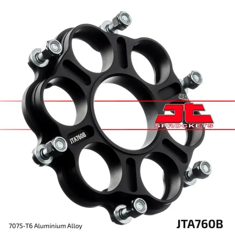 Top-Seller Portacoronas JT Sprockets JTA760B En aluminio