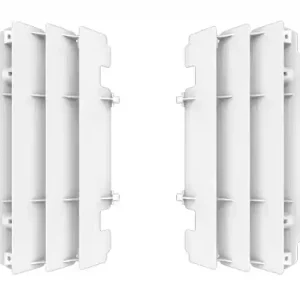 Polisport Kühlerschützer Weiß Kawasaki KX 250 2005-2007 Neue Ware