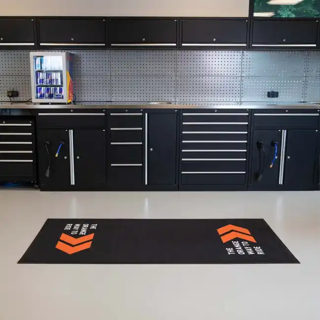 Schneller Versand Aworkx Tankmatte 100x200cm Schwarz Orange KTM