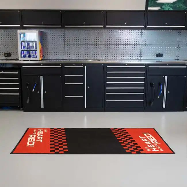 Aworkx Tankmatte 100x200cm V2 Rot GasGas, Fantic, Honda Nur Für Kurze Zeit