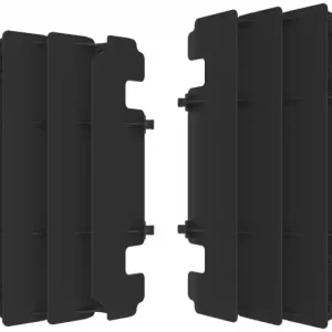 Polisport Kühlerschützer Schwarz Kawasaki KX 250 1997-2004 / 125 2003-2005 Neue Kollektion