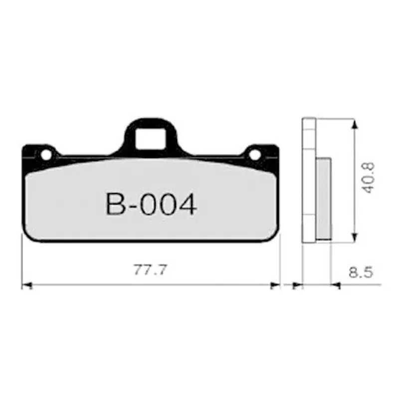 Nur Für Kurze Zeit Pastillas de freno ZCOO B004 EXC (ENDURANCE)