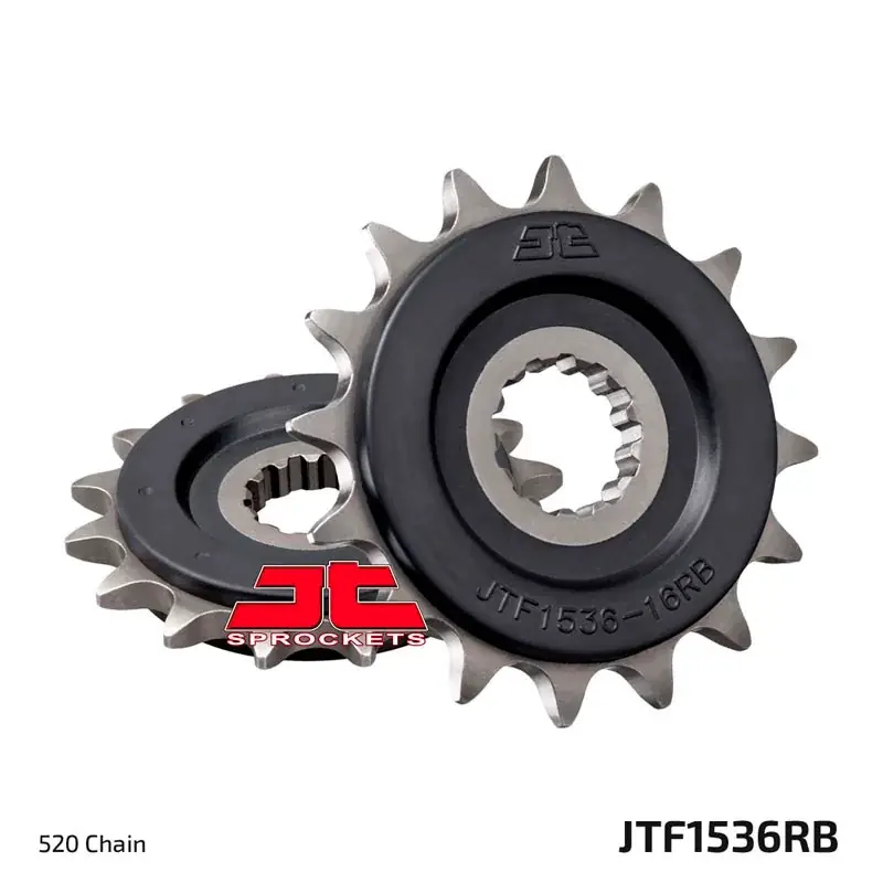Bestpreis Piñón con goma anti-ruido JT SPROCKETS acero 1536 en 520