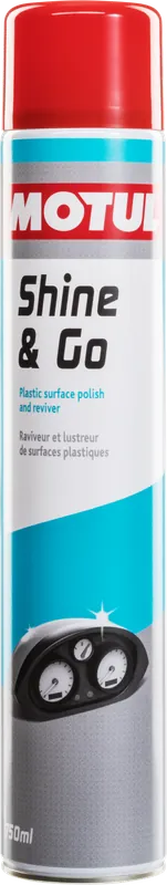 Motul Shine  Go Kunststoff Pflege Silikonspray 750 ML Schnäppchen