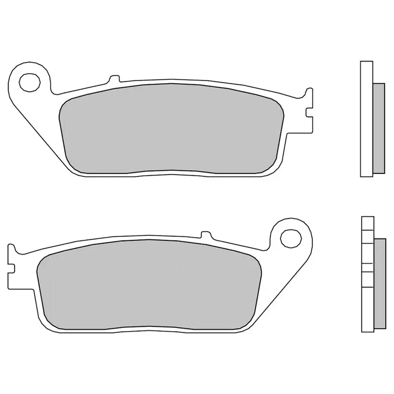 Sonderangebot Pastillas de freno traseras sinterizadas BREMBO 07074XS