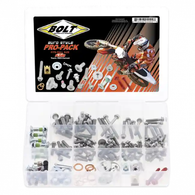 Bolt Pro Schrauben Kit 180 teilig KTM SX, SXF, EXC 2003- Sonderangebot