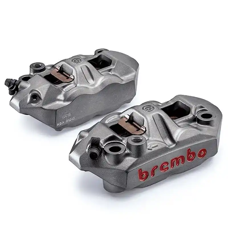 Pinzas de Freno BREMBO M4 RACING Monobloque 100 MM + Pastillas de Freno Neue Ware