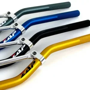 Echt Zap Aluminium Lenker 22mm Gold mit Lenkerpolster