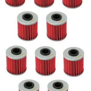 Preiswert 10x Hiflo Ölfilter HF207 Suzuki RMZ 250/450 2004- / Kawasaki KXF 250, KXF 450 2018-
