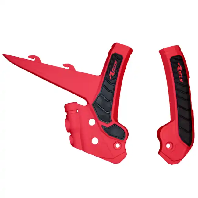 RTech Grip Rahmenschützer Rot Schwarz GasGas MC, EC 2024- Preisreduziert
