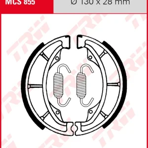 TRW Bremsbacken Satz MCS855, für Trommelbremse 130 x 28 mm Ausverkauf