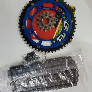 Sonderangebot Dual O-Ring Kettenkit Blau Husqvarna TC, FC, TE, FE 125, 250, 300, 350, 450, 501 2014-