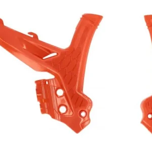 Acerbis X-Grip Rahmenschützer Orange KTM EXC, EXC-F, TBI 125, 250, 300, 350, 450, 500 2024- / SX, SXF 2023- Neue Kollektion