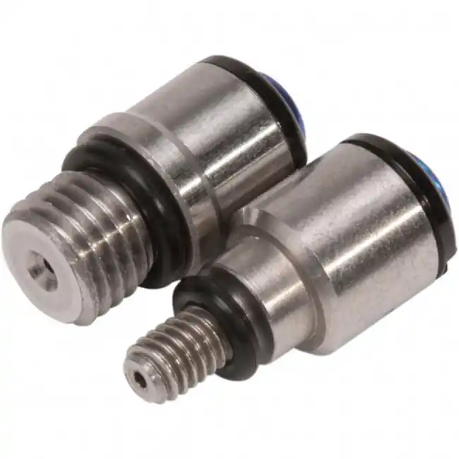 Mini Micro Gabelentlüfter Set M4 Silber KTM, Husqvarna WP AER Garantierte Lieferung