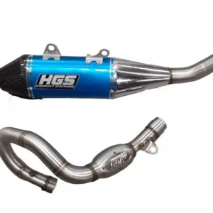 HGS Auspuffanlage Komplett KTM SXF 450 2019-2022 Blau Begrenztes Angebot