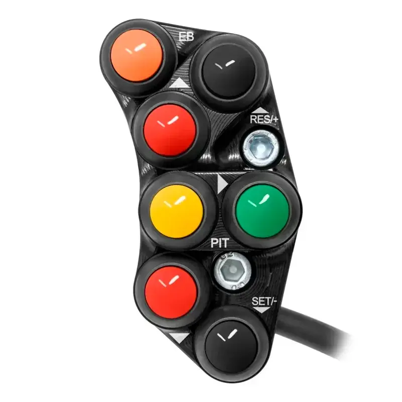 Schneller Versand Piña Izquierda RACING 8 botones JETPRIME KAWASAKI ZX-10R-R 998CC 2021-2025