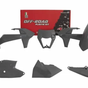 Super-Preis KTM Plastik Kit mit Lampenmaske Grau EXC, EXC-F 250, 300, 350, 450, 500 2017-2019