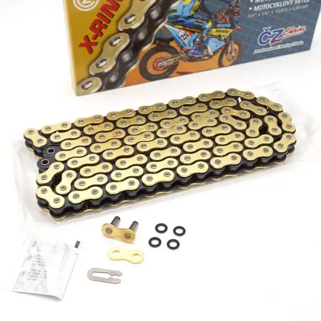 Jetzt Bestellen CZ 520 Premium NXR Kette X-Ring 118 Glieder Gold Schwarz