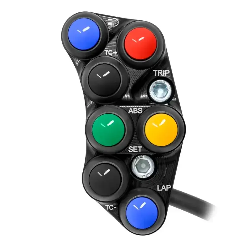 Piña Izquierda RACING 7 botones JETPRIME BMW S 1000 RR / R Meistverkauft