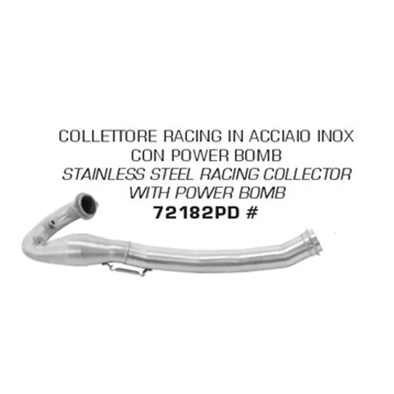 COLECTORES RACING ARROW EN ACERO INOXIDABLE HUSQVARNA 701 ENDURO / SUPERMOTO 2021 - 2024 Must-Have