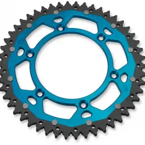 Top-Angebot Dual Kettenrad Alu / Stahl Blau KTM Husqvarna TC, TE, FC, FE 125, 250, 300, 350, 450, 501