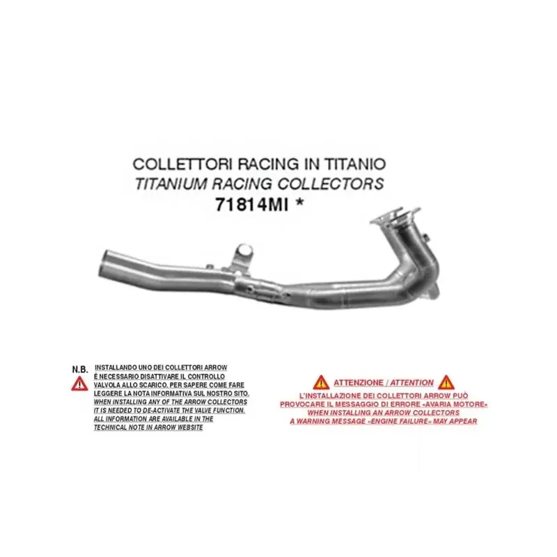 Günstig COLECTORES RACING ARROW EN TITANIO BMW R 1300 R/RS 2025