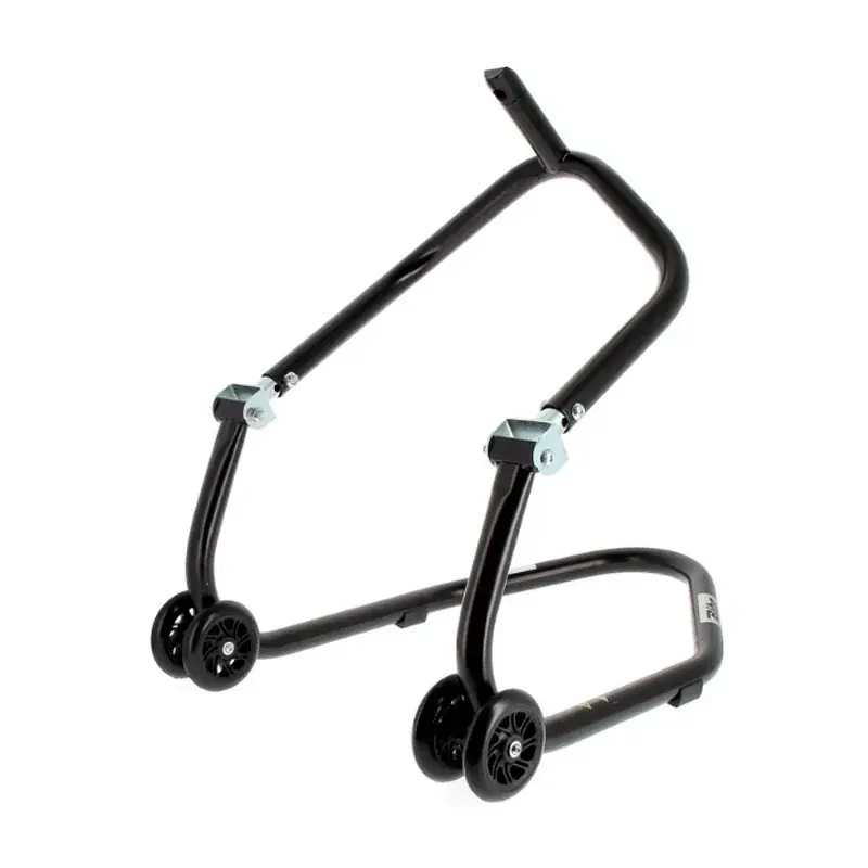 Sale Caballete de Tija Bihr Track con adaptadores ruedas negras