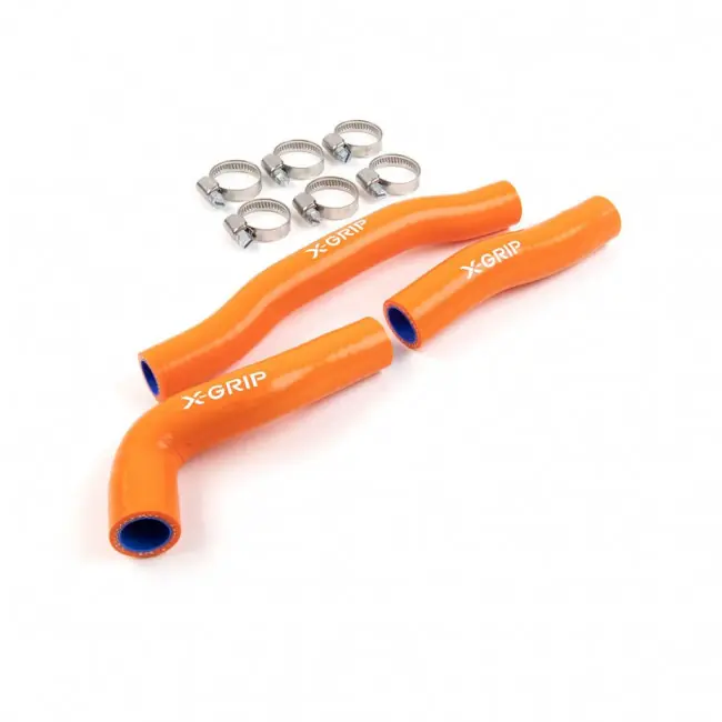 Direktkauf Kühlerschläuche Silikon ohne Thermostat KTM SX 125, 150 2019-2022 / TPI 150 2020-2023 Orange