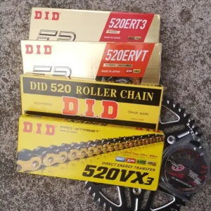 DID ERT3 / ERVT/ VX3 / 520S Kettenkit Kawasaki KX, KX-F 125, 250, 450, 500 Saisonangebot