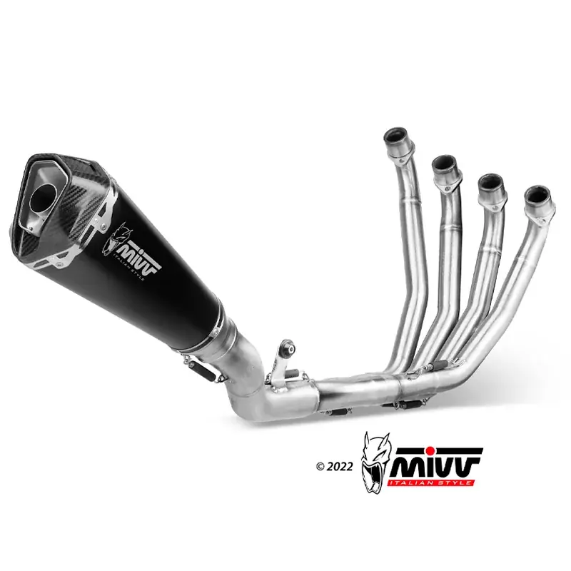 ESCAPE COMPLETO MIVV SPORT DELTA RACE ACERO INOXIDABLE NEGRO HONDA CB 650 R 2019-2023 / CBR 650 R 2019-23 Jetzt Kaufen