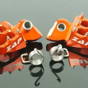 Bestseller Zap E-Peg Fußrasten Orange KTM SX, SXF, EXC 65, 85, 125, 200, 250, 300, 350, 450, 520, 525, 530