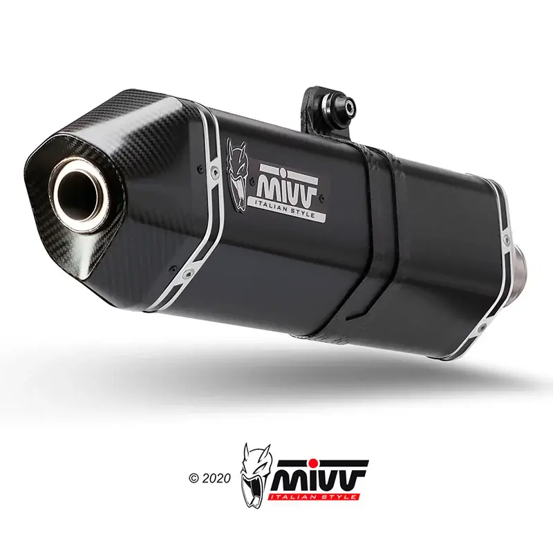 Angebot SILENCIADOR MIVV SPEED EDGE INOXIDABLE NEGRO Suzuki GSF 1250 Bandit 2007-16 / GSX 1250 FA 2009-16