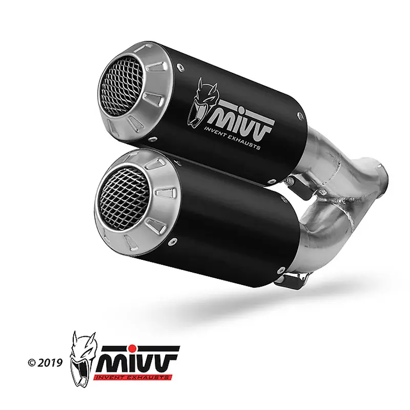 SILENCIADORES DE CARBONO INOXIDABLE MIVV MK3 HONDA CB 1000 R 2018-2024 Nur Für Kurze Zeit