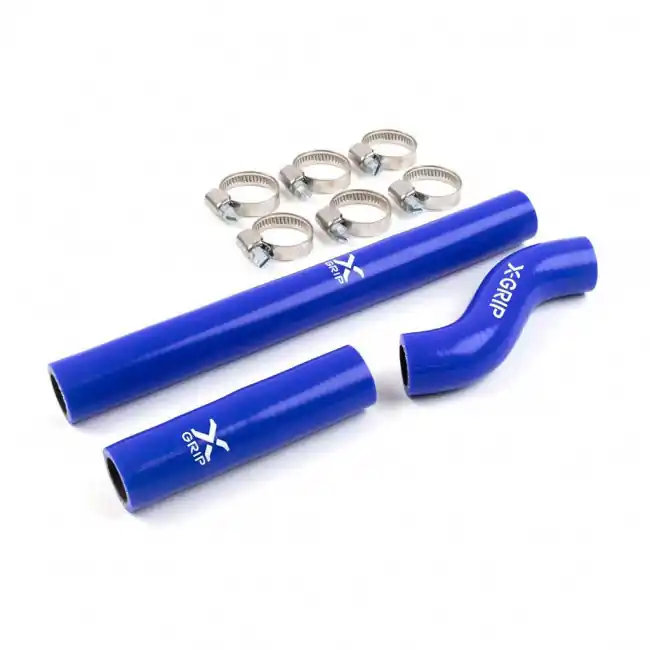 Kühlerschläuche Silikon ohne Thermostat KTM SX 250 2017-2018 / EXC TPI  2017-2019 Blau Must-Have