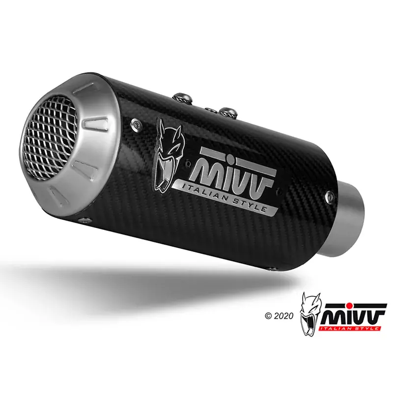 Jetzt Kaufen SILENCIADOR DE CARBONO INOXIDABLE MIVV MK3 TRIUMPH SPEED TRIPLE 1050 R / RS / S 2018-2020