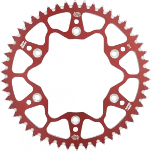 Kostenloser Rückversand Moto-Master Kettenrad Yamaha YZ 80, 85 Rot 44-54Z