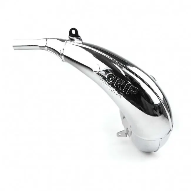 X-Grip Auspuff Krümmer Poliert Sherco SE-R 250, 300 2019- Letzte Chance