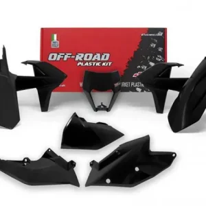 KTM Plastik Kit mit Lampenmaske Schwarz EXC, EXC-F 250, 300, 350, 450, 500 2017-2019 Preis Gesenkt