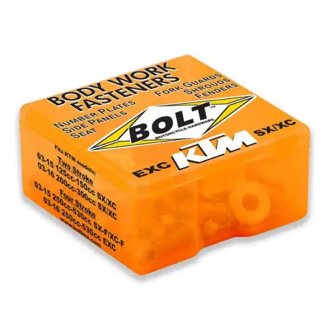 Meistverkauft Schrauben Set für Plastikteile KTM EXC 2003-2016 / SX, SXF 2003-2015