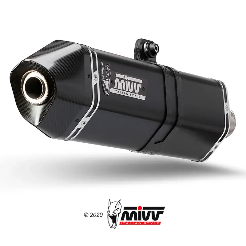 Finale Aktion SILENCIADOR MIVV SPEED EDGE INOXIDABLE NEGRO Suzuki GSF 1250 Bandit 2007-2016 / GSX 1250 FA 2009-2016