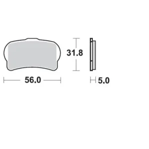 Moto-Master Bremsbeläge Sinter Pro Racing GP Vorn GasGas TXT 125, 280, 250, 300 2013-2018 Jetzt Bestellen