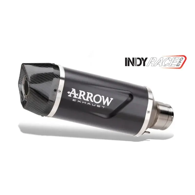 Escape ARROW Indy Race homologado en aluminio negro para YAMAHA YZF R9 2025 Preis Gesenkt