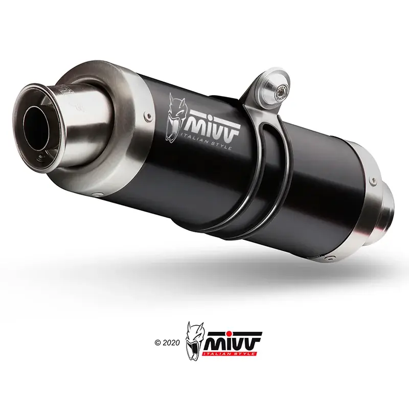 SILENCIADOR MIVV GP ACERO NEGRO SUZUKI SV 650 1999-2002 Aktuell