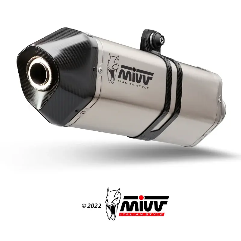 SILENCIADOR MIVV SPEED EDGE ACERO INOXIDABLE-CARBONO BMW R 1200 GS 2013-2018 Direkt Vom Hersteller